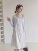Cárdigan de punto de seda helada con protección solar para mujer, camisa fina para aire acondicionado, chal de verano 2026 para combinar con vestidos y vestidos lenceros