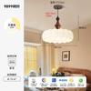 Lustre de quarto estilo Nanyang medieval estilo creme quarto principal quarto de princesa lâmpadas espectro total proteção para os olhos designer lâmpada de estudo