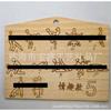 Dados de Haya de 12 Caras Dados Educativos Casuales Dados de Madera para Pareja de San Valentín Dados Poliédricos en Stock