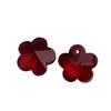 Pendente de Flor de Ameixa de Cristal de Furo Único 14mm para Colar DIY Contas de Vidro Contas Soltas Joias Acessórios para Artesanato em Roupas