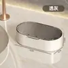 Caja de Encimera de Doble Capa con Tapa, Drenaje de Agua, Soporte de Jabón de Baño de Lujo Ligero, Caja de Jabón para el Hogar, Estante de Almacenamiento para Baño