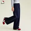 Calça Casual de Primavera para Meninas 2026 Novo Estilo, Solta e Versátil, Calça de Perna Larga Estilosa e Confortável para Crianças Maiores