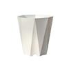Cauda solta girassol grande vaso de flores sala de estar da casa simples plástico engrossado Monstera verde planta resina imitação porcelana vaso de flores de grande diâmetro