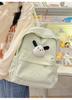 Mochila Escolar Lisa para Estudiantes Universitarias, Mochila de Color Sólido de Gran Capacidad para Estudiantes de Secundaria y Preparatoria, Mochila de Almacenamiento para Estudiantes