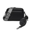 Bolsa Transversal de Verão de Alto Nível para Comércio Exterior para Mulheres Ninho Exquisito Estilo Estrangeiro Contrastante Couro Genuíno Bolsa Feminina Design Simples Bolsa de Ombro