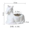 Suministro Amazon Simple Blanco Creativo Planta Suculenta Flor Dibujo Animado Animal Japonés Zakka Maceta de Cerámica