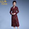 Vestido de noiva para mães de mulheres de meia-idade plus size slim slim vestido grande para festa de jantar de senhoras atacado