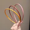 Súper Versátil ~ Diadema Coreana con Textura Mate, Color Caramelo, Diadema Ultra Fina con Dientes, Pasador Antideslizante, Accesorio Simple para el Cabello para Mujeres