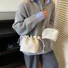 Bolso saco con cordón, un bolso de mano elegante y único para mujer, un bolso cruzado chic y un nuevo bolso tote para el día a día 2026