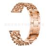 Para samsung watch 46m aleación doble fila cadena de mezclilla correa de reloj de metal huawei gt4 20/22mm