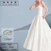 Fornecimento de Tecido Satinado Twill Satinado Brilhante Poliéster Espesso Satinado Coreano Vestido de Cetim Vestido de Casamento Vestido de Festa Acessórios de Superfície