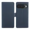 Capa de Couro Flip para Google Pixel 10/9 Pro/8a, Capa de Celular Anti-Queda de Couro com Sensação de Pele para Negócios
