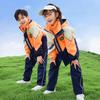 Jaqueta de Veludo Personalizada Xinmengyuan para Outono e Inverno para Jardim de Infância, Uniforme Escolar, Jaqueta Infantil, Novo para Alunos do Ensino Fundamental e Médio, Capuz Removível