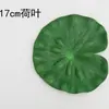 Hoja de loto flotante decoración de agua estanque hoja loto falso nenúfar para Buda pecera paisajismo planta hoja verde