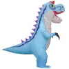 Disfraz inflable de dinosaurio personalizable traje de tiburón alienígena Halloween disfraz divertido para actuación decoración de fiesta