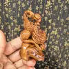 Pieza de Mango de Madera Golpeada por el Rayo Material Natural Viejo Colgante de Madera de Azufaifo Cadena de Suéter Auspiciosa Accesorio para Hombres y Mujeres