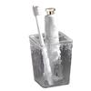 Baño Ola de Agua Lavabo Estante de Almacenamiento Taza de Enjuague Bucal Caja de Almacenamiento para Cepillo de Dientes Taza Doble para Cepillarse los Dientes Pasta de Dientes Simple