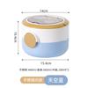 Lonchera Personalizada de Acero Inoxidable 304, Redonda, Portátil, Sencilla y Elegante, Lonchera Compartimentada para Estudiantes y Trabajadores de Oficina