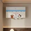 Tela de Cortina a Prueba de Viento para Aire Acondicionado para Prevenir el Flujo Directo de Aire Frío, Especialmente Diseñada para Uso Postparto, Nuevo Modelo 2026, Tipo Colgante con Velcro Mágico sin Taladro, Universal