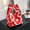 Bolsa Gruesa de Punto, Bolso de Mano de Punto, Bolsa Tote, Bolsa de Regalo, Bolsa Tejida, Bolso Cubo, Bolsa Tote de Punto