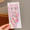 Colar infantil estilo coreano, pulseira, anel, conjunto de contas coloridas, acessórios fofos de princesa para meninas, joias versáteis