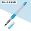 Pluma estilográfica al por mayor, pincel sólido para acuarela, pluma de gran capacidad con almacenamiento de agua, pluma de pintura con plomo de color soluble en agua.