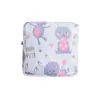 Bolsa Portátil para Guardar Toallas Sanitarias Impermeable para Viaje de Mujer Bolsa para Compresas Mensuales Bolsa para Toallas de la Tía Bolsa Pequeña para Lápiz Labial y Cambio