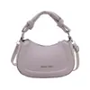 Bolso Pequeño de Mano para Mujer 2025 Nuevo de Moda Tendencia Coreana Bolso Cuadrado Pequeño Textura de Alta Gama Estilo Occidental Bolso de Hombro Único Bolso Cruzado