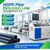 Linha de Produção de Tubos de HDPE 16-75 Extrusora de Tubos Plásticos Equipamento de Produção de Rolo de Tubo de Gás PE Máquina de Fabricação de Tubos