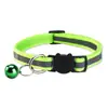 Colar de Gato com Fivela de Segurança, Removível e Refletivo, com Sino para Cães