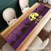 Toalha de Mesa de Halloween Transfronteiriça Nova, Mais Vendido na Amazon, Decoração de Toalha de Mesa para Festival dos Fantasmas, Arranjo de Banner de Alta Qualidade, Design Personalizado Disponível