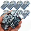 24*11/M6 Tornillo Base Autoperforante para Matrícula de Coche Hebilla Base Hebilla Metálica para Coche Asiento Clip de Tornillo Rápido