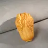 Sándalo Dorado Col Repollo Riqueza Pieza de Mano, Artesanía Pequeño Regalo Colgante Adorno Talla en Madera