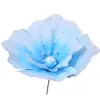 Flores de Papoula Artificiais Grandes para Montagem de Cenas, Vitrines, Decoração, Adereços de Fotografia para Shoppings, Flores para Corredor de Casamento