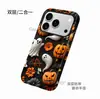 Comercio Exterior Venta Caliente Halloween Retro Pintura al Óleo Calabaza Fantasma Manzana 18promax Película Funda para Teléfono Mate Anti-caída