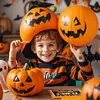 Pegatinas de Tatuaje de Halloween de Dibujos Animados para Niños en Stock, Impermeables y a Prueba de Sudor, Recuerdos de Fiesta, Pegatinas Temporales Divertidas y Originales