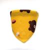 Toalla de saliva para mascotas toalla triangular sin collar babero para perro bufanda linda toalla de saliva para gato perro paño de repuesto