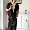 Camisa de dos piezas falsa vintage 2026 estilo nuevo holgada casual moda moderna versátil en gris, negro y otros colores