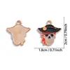 Serie de Piratas del Nuevo Océano Transfronteriza Colgantes de Esmalte Accesorios de Joyería de Aleación DIY Colgante para Collar Llavero