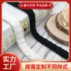 Nueva Cinta de Adorno Blanca y Negra para Otoño e Invierno, Cordón Tejido Estilo Chanel a Cuadros Pequeños con Encaje, Accesorios de Ropa de Alta Calidad DIY