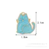 Fabricante de Accesorios de Joyería DIY con Tema de Gato en Stock, Joyería DIY Hecha a Mano con Goteo de Aceite, Fabricante de Accesorios de Joyería DIY de Aleación