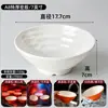 Tazón de fideos de melamina, tazón especial para fideos de sopa para tiendas de fideos, tazón de ramen de res picante de imitación de porcelana, tazón grande de plástico anticaída, engrosado