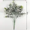 Explosiones Transfronterizas Planta de Simulación Única 26CM Eucalipto de Simulación Decoración para el Hogar Sala de Estar Mesa de Comedor Decoración de Boda