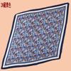 Outono e inverno novo margarida floral algodão e linho cachecol 90 amassado grande lenço quadrado senhoras cachecol atacado comércio exterior