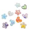 Estrelas de areia movediça de PVC glitter pó de pano adesivos acessórios Mickey amor celular shell jóias artesanais material roupas sapatos e meias chapéu