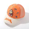 Gorra de Béisbol de Malla para Niños Primavera y Verano Dibujo Animado Iluminada Protección Solar Gorra con Visera para Bebé Niña Sombrilla para Exteriores Gorro para Niño