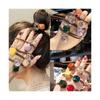 Cuerda para el cabello con cabeza de cristal ahuecada estilo coreano para mujer, celebridad de internet ins, cuerda para el cabello estilo coreano Dongdaemun, accesorio para la cabeza, banda para el cabello, goma elástica