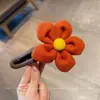 Presilhas de cabelo de flor de tricô para mulheres, tamanho grande, adequadas para outono e inverno, presilhas bico de pato, presilhas tubarão, uma alternativa segura para grampos de cabelo comuns, acessórios de cabelo