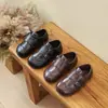 Mocasines de Moda 2026 Primavera y Otoño Nuevo Estilo Coreano Transpirables Zapatos Pequeños de Cuero para Niñas Zapatos Pequeños de Cuero Estilo Británico para Niños