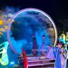 Celebridad de Internet Puerta de Niebla de Agua Sistema de Niebla Dispositivo de Rendimiento de Spray Luminoso Accesorios de Iluminación Arco de Iluminación